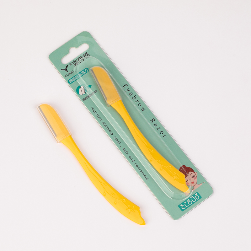 มีดโกนหนวดคิ้วแบบพกพาแบบใช้แล้วทิ้งสำหรับการเดินทาง