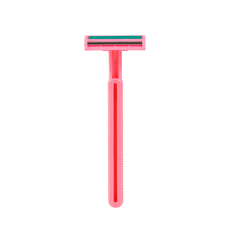 มีดโกนหญิงแบบใช้ซ้ำได้สำหรับผิวบอบบาง