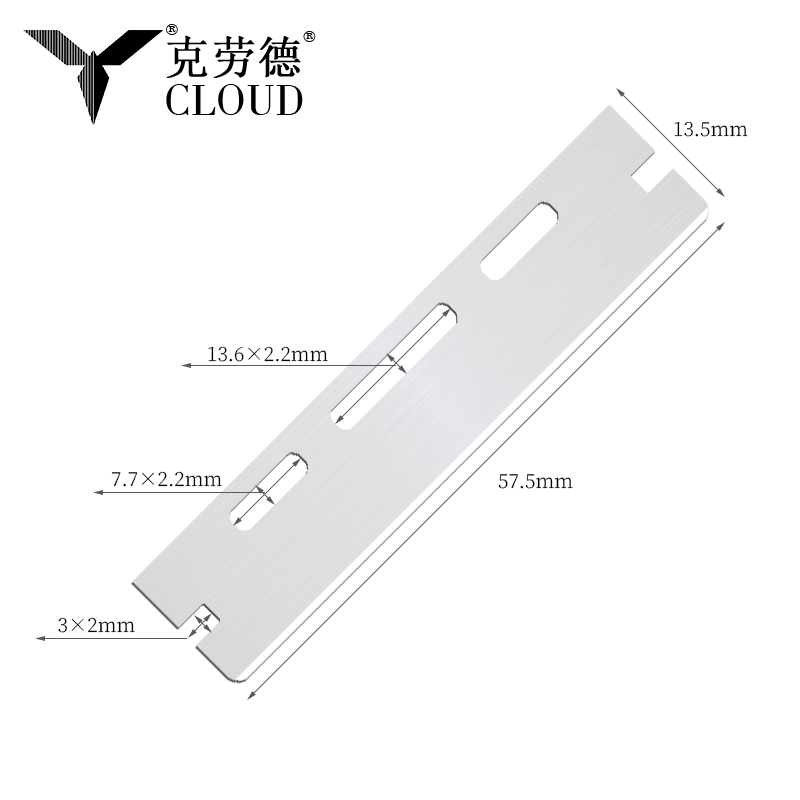 ใบมีดโกนลูกฟูกขอบเดียว