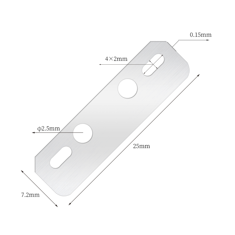 ใบมีดโกนกำจัดขนคิ้ว Silk Smooth อเนกประสงค์