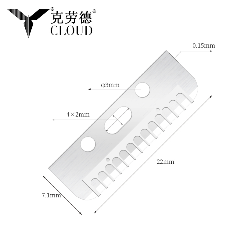 ใบมีดโกนกำจัดขนคิ้ว Silk Smooth อเนกประสงค์