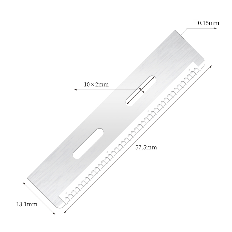 ใบมีดตัดคิ้วสแตนเลสแบบใช้ซ้ำได้ทนทาน