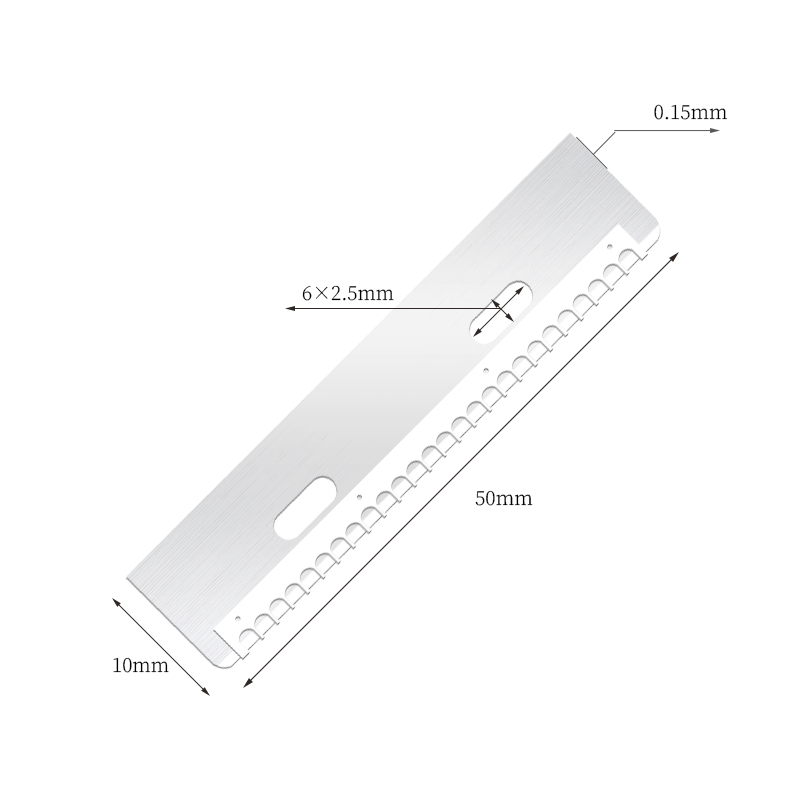 ใบมีดตัดคิ้วสแตนเลสแบบใช้ซ้ำได้ทนทาน